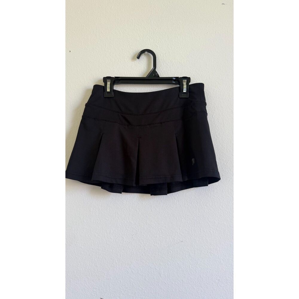 Prince Girls Youth M Black Tennis Skort Pleated Athletic Pickleball Golf Skirt